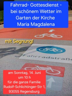 Fahrrad-Gottesdienst 14.06.2026